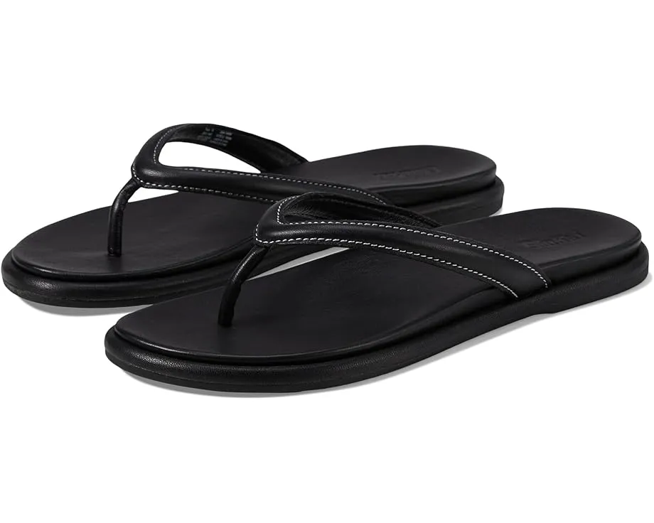 Шлепанцы OluKai Tiare из кожи с анатомической стелькой