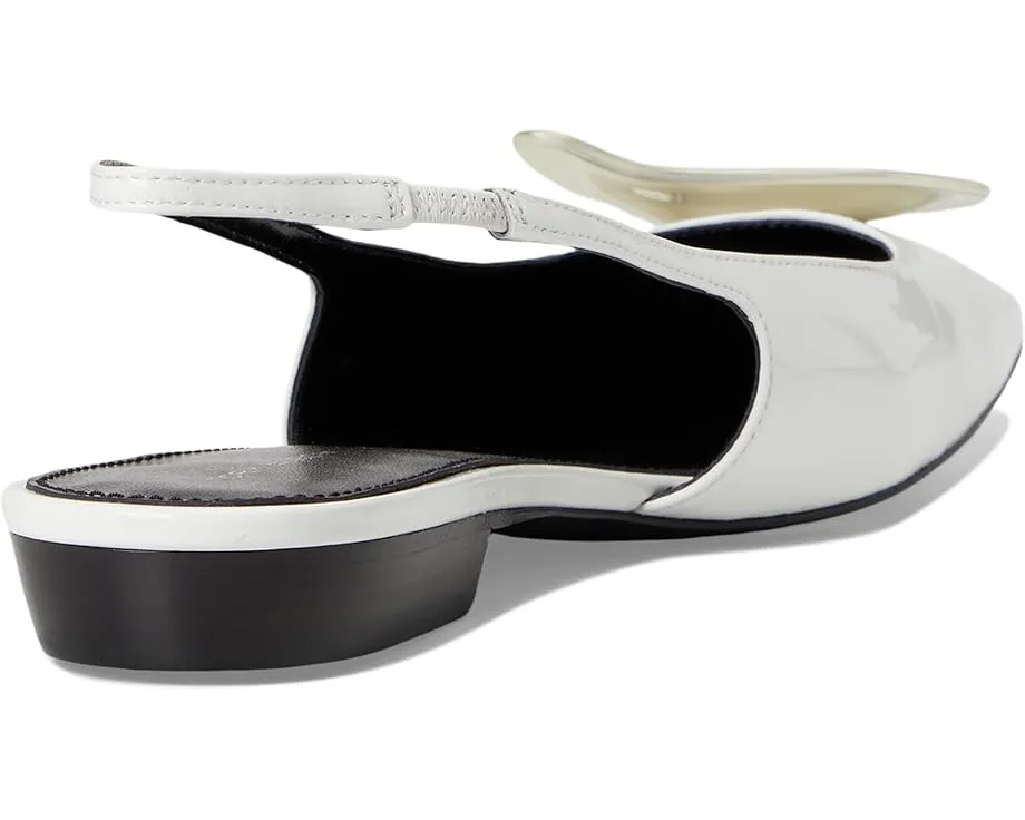 Босоножки Patos Slingback от Tory Burch на квадратном каблуке