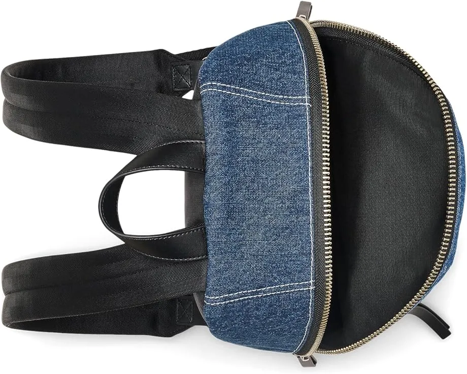 Цветной джинсовый рюкзак Biker Color-Block Denim Marc Jacobs
