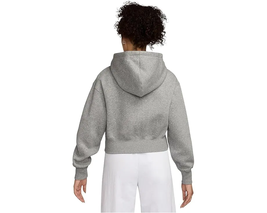 Nike Sportswear Phoenix Fleece худи свободного кроя с молнией и укороченным низом