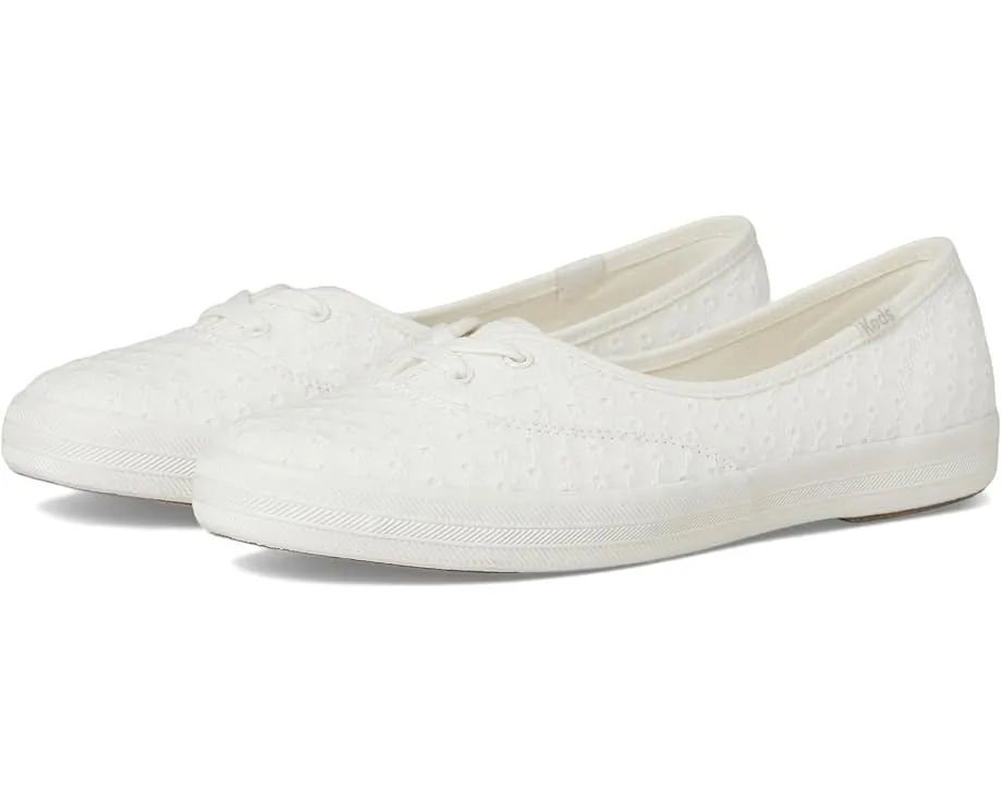 Keds The Mini балетки с люверсами в виде маргариток и резиновой подошвой