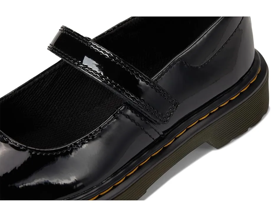 Детские балетки Maccy от Dr. Martens с ремешком на липучке