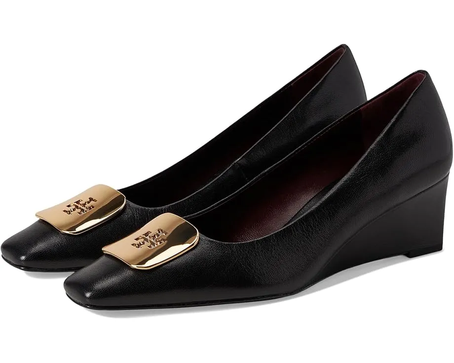Туфли Georgia Wedge на платформе 55 мм из премиальной кожи Tory Burch