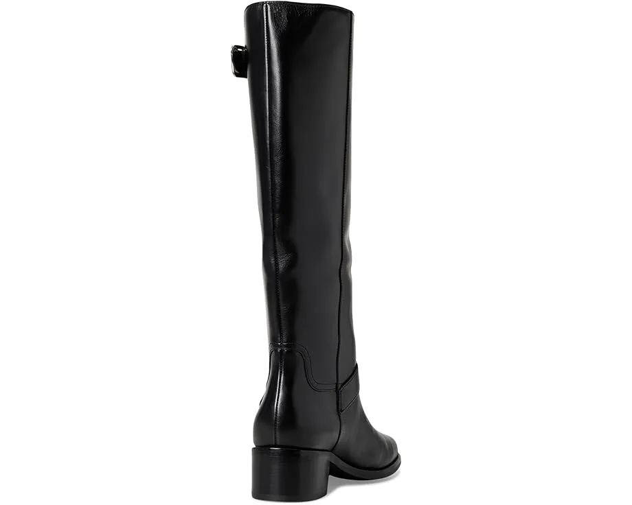 Высокие ботинки Vince Leighton Zip из замши с боковой молнией