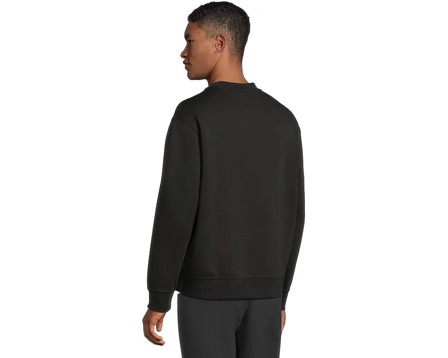 Свитшот Armani Exchange Icon Logo с логотипом цвет Черный