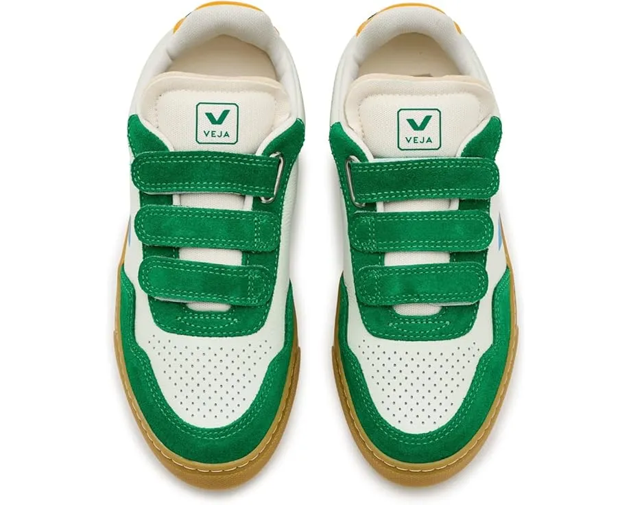 Кроссовки VEJA Kids Small V-90 на липучке с кожаным верхом