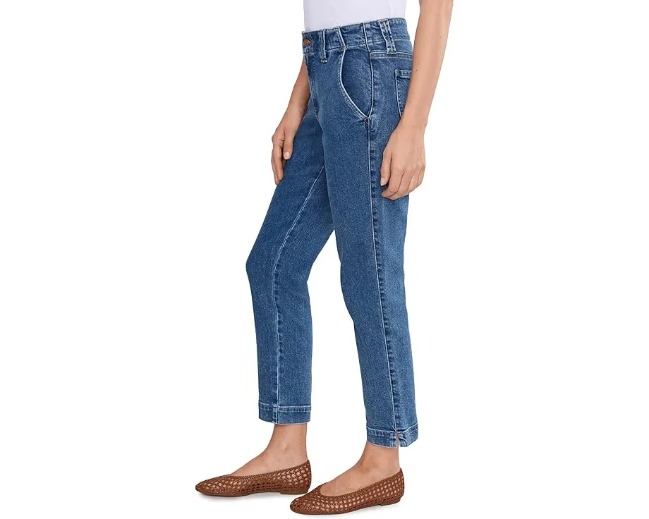 Узкие прямые джинсы NYDJ Sheri Slim Straight Ankle Salton