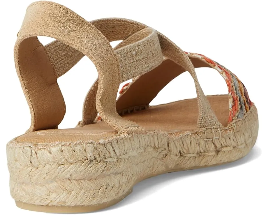 Эспадрильи Toni Pons Eider LK с разноцветным принтом