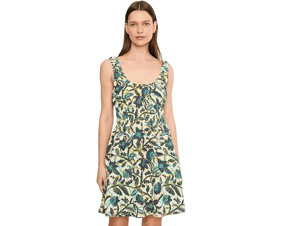 Платье мини Faherty Montecito Linen из льна