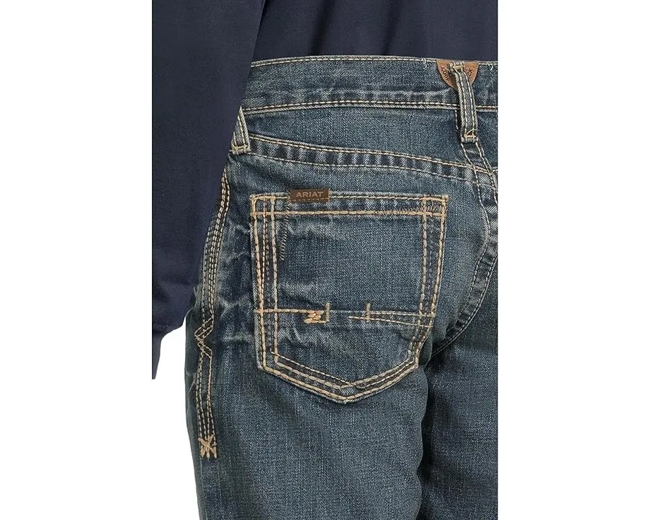 Джинсы Ariat M4 Low Rise Boot Cut в цвете Gulch с клешом