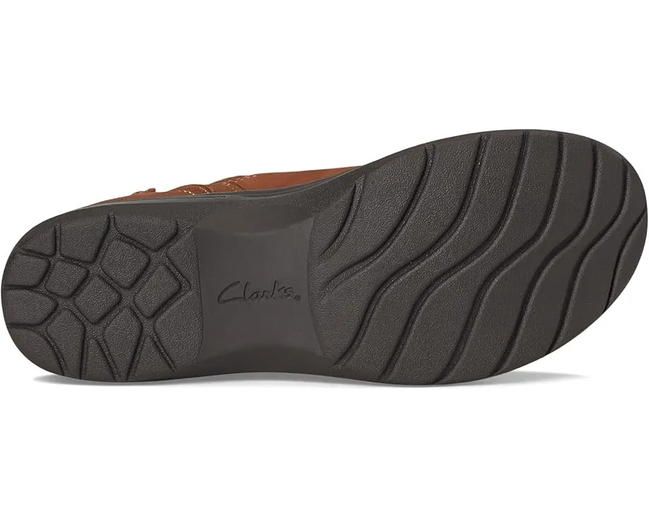 Высокие ботинки Clarks Carleigh Jade из нубука с удобной стелькой
