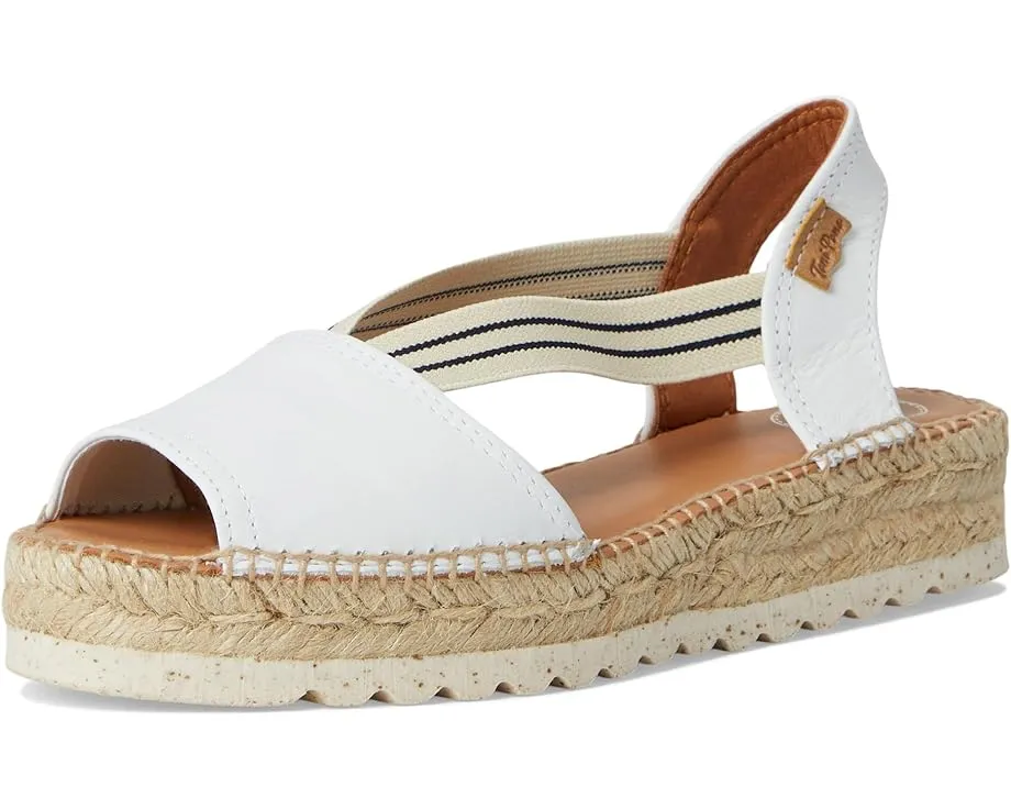 Toni Pons Сандалии Estel-Sw на платформе из джута с открытым мысом