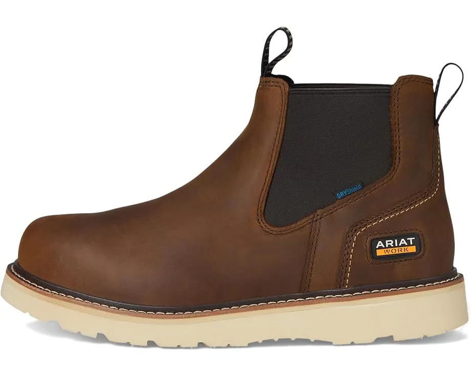 Водонепроницаемые рабочие ботинки Ariat Rebar Wedge Chelsea без защитного носка