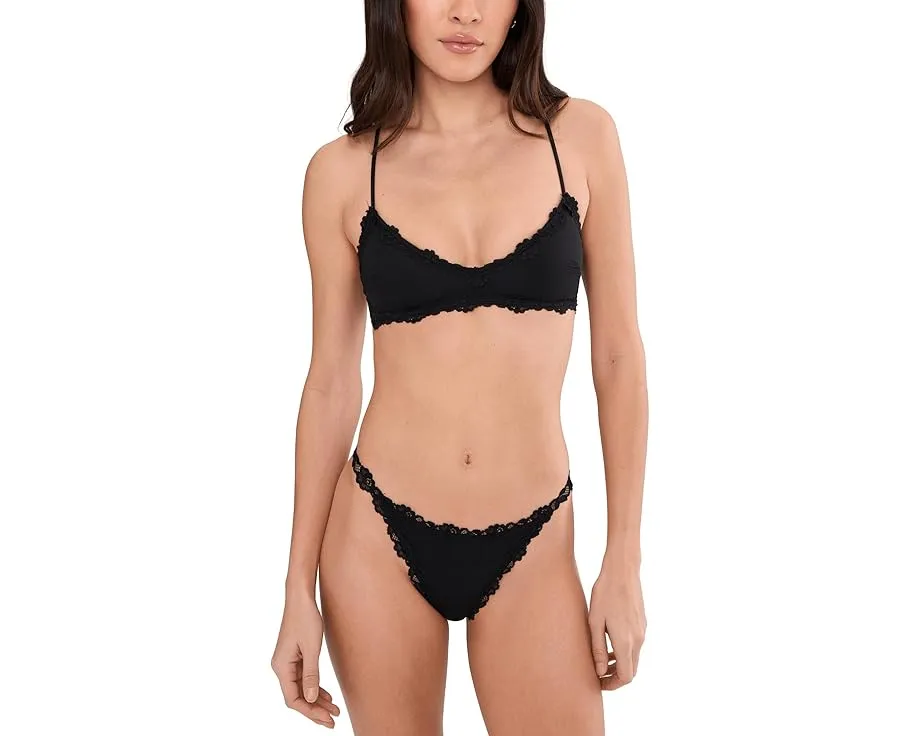 Free People Бралетт Charlie V с регулируемыми бретелями