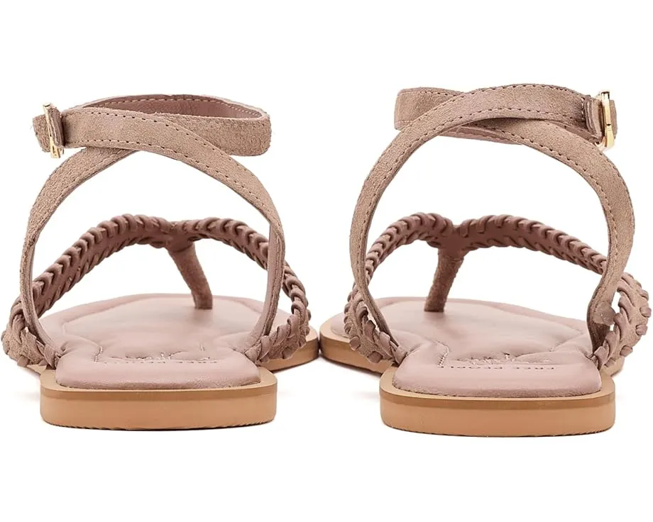 Сандалии Free People Waverly Whipstitch с ручной строчкой и открытым носком