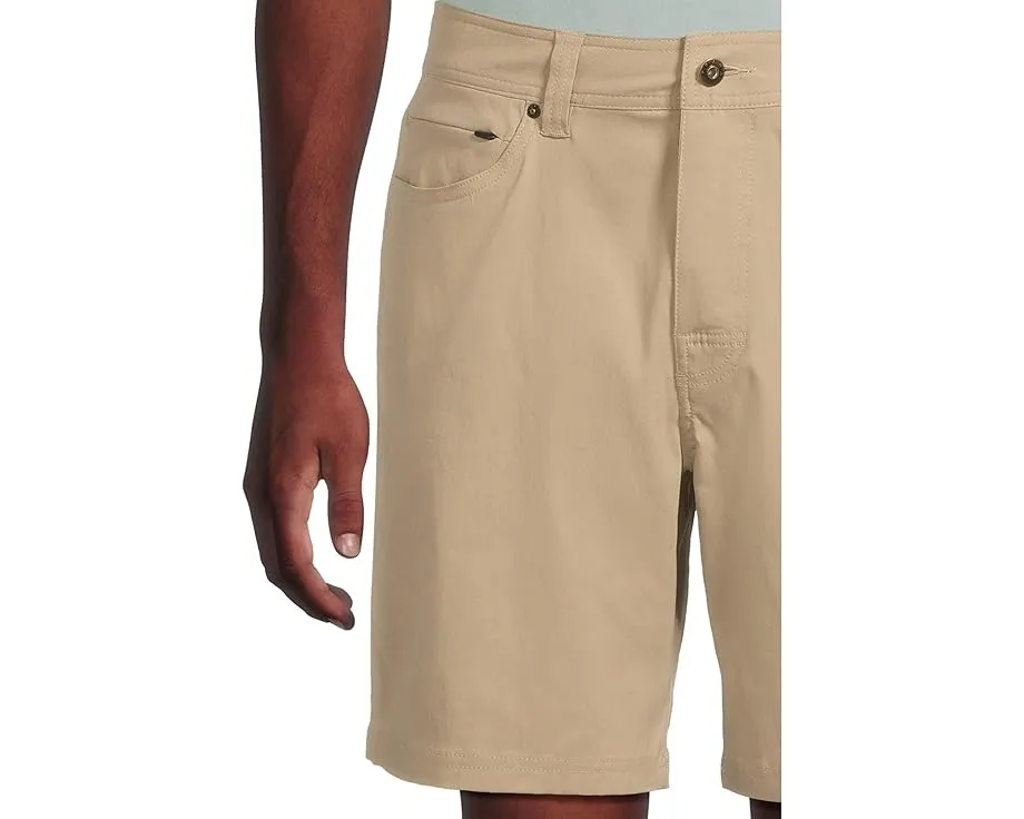 Шорты Prana Stretch Zion 5 Pocket с защитой UPF 50+ и влагоотводящей отделкой