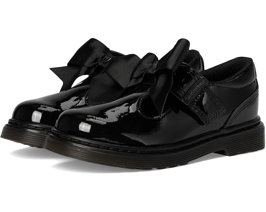 Туфли T-bar Dr. Martens Polley II Bow J для детей с бантом