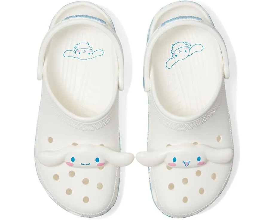 Кроксы Crocs Classic Hello Kitty с ремешком