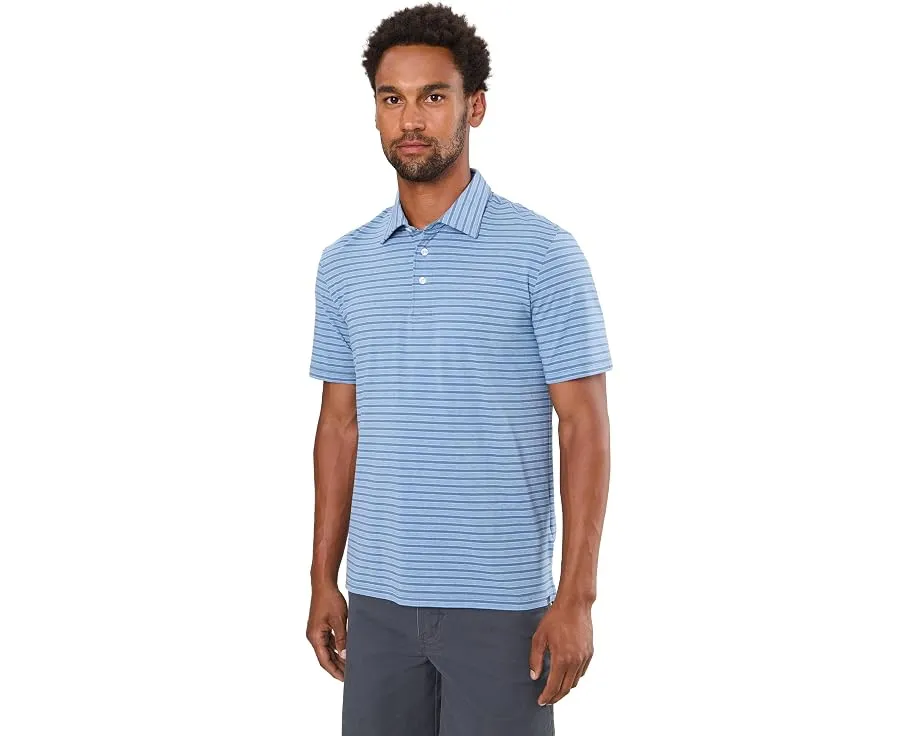 Поло Faherty Short Sleeve Movement Polo с эластичной тканью и классическим кроем