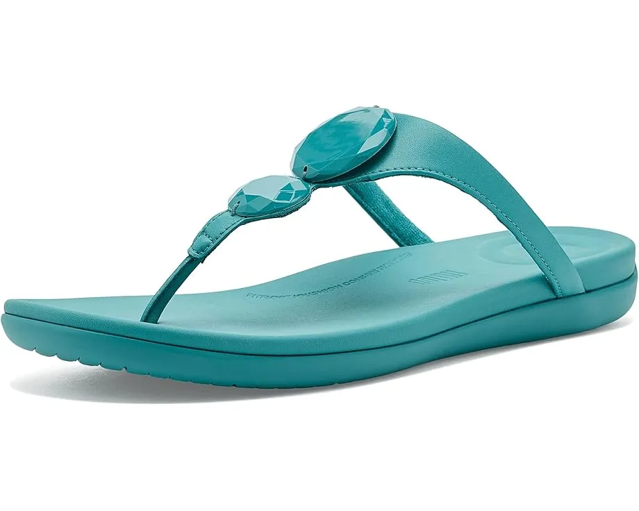 Босоножки Solay Glossy Disc с перепонкой на мыске FitFlop