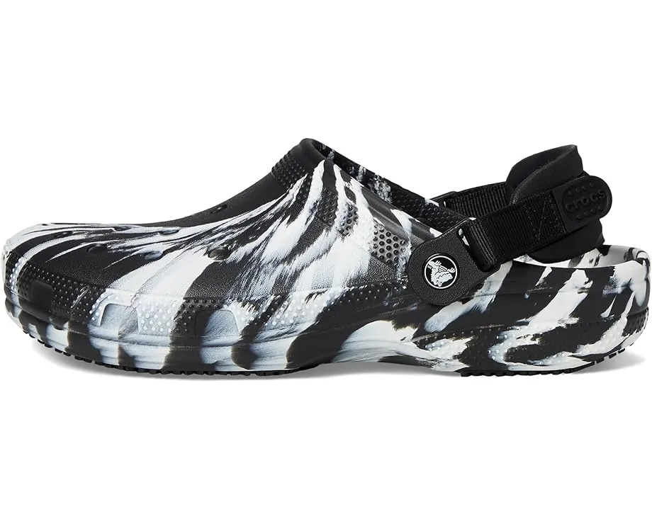 Классические рабочие сабо Crocs с противоскользящей подошвой и регулируемым ремешком