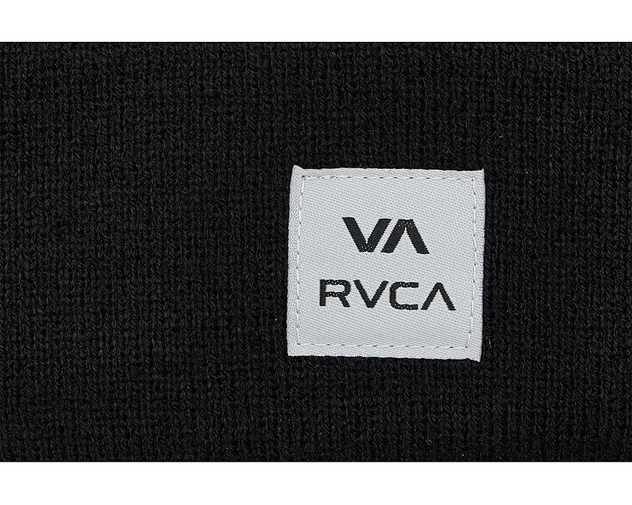 Шапка RVCA Va Atw Beanie с отворотом и тканой нашивкой