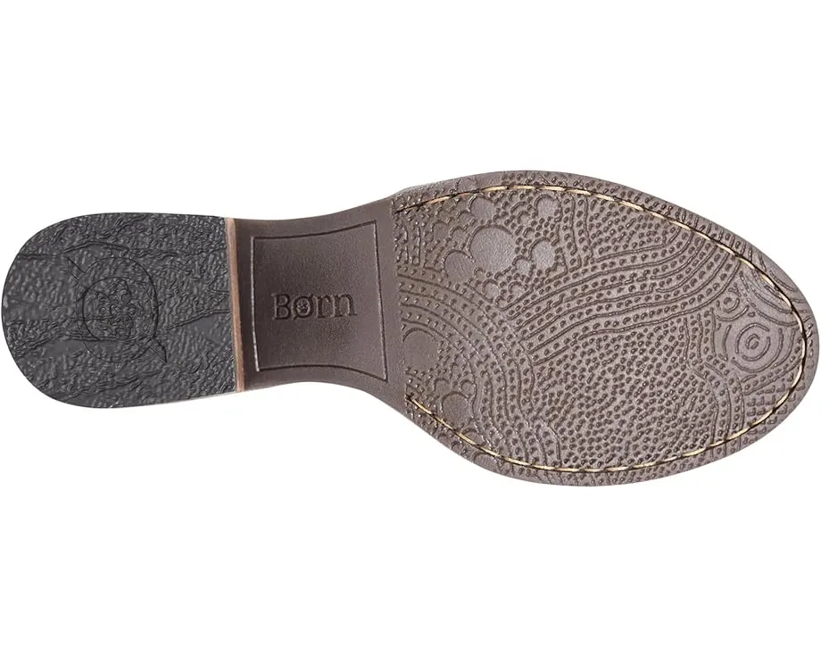 Ботинки Born Toni с декоративной строчкой и молнией сбоку