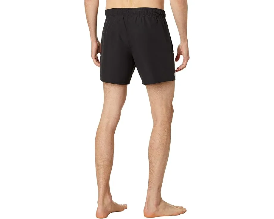 Плавки Lacoste Solid Elastic Waist с вышитым крокодилом
