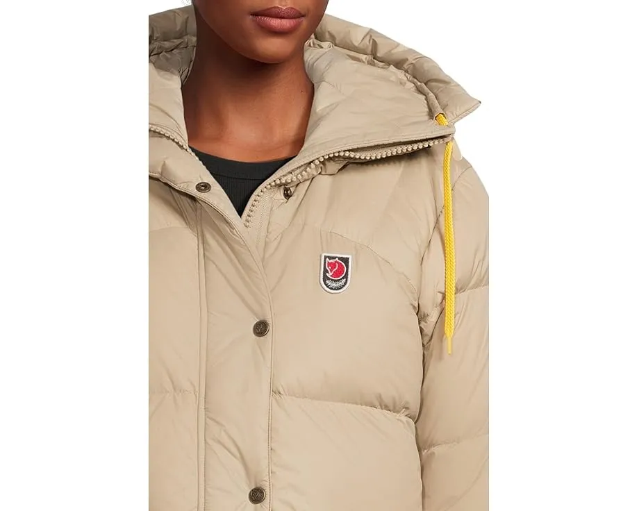 Длинная пуховая парка Fjällräven Expedition с капюшоном