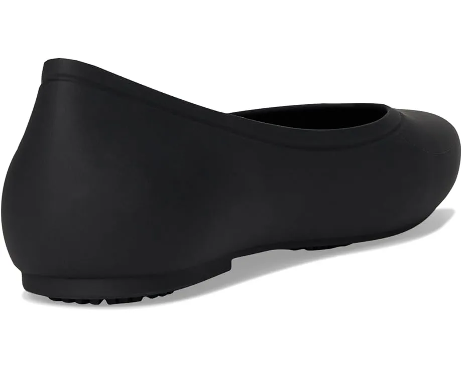 Рабочие балетки Crocs On the Clock с противоскользящей подошвой