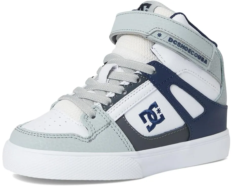 Кроссовки DC Kids Pure High-Top EV с вулканизированной подошвой для скейтбординга