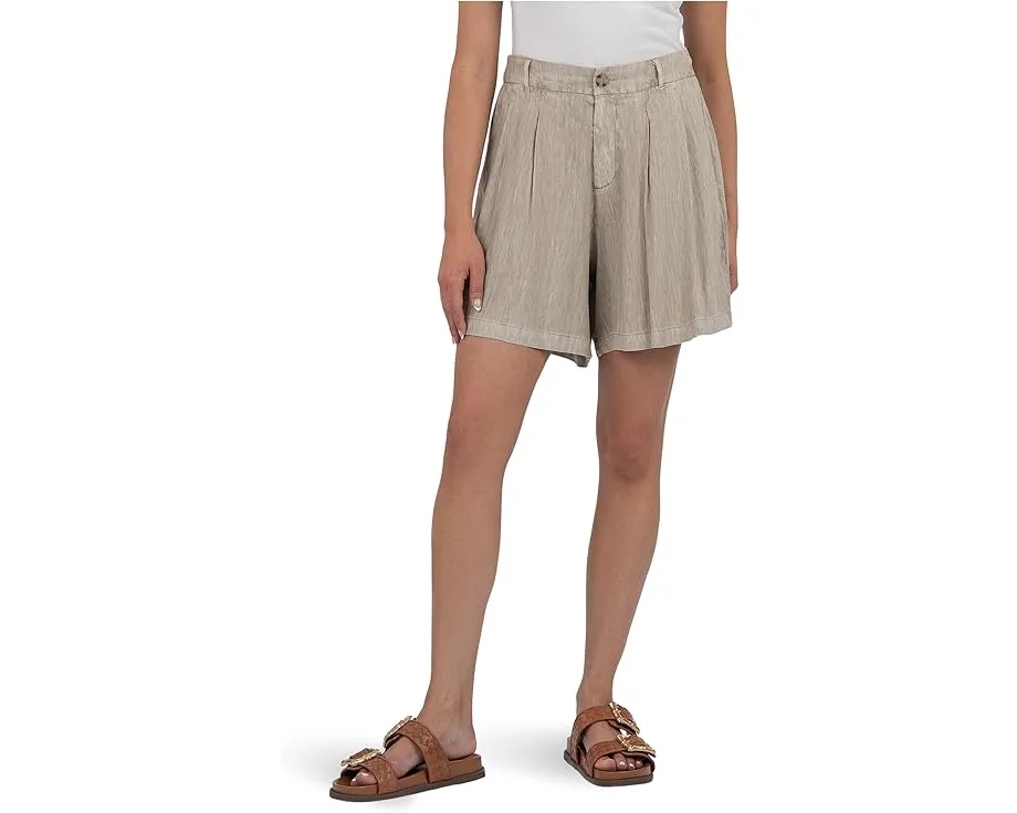 Шорты KUT from the Kloth Catalina со складками и карманом как у брюк