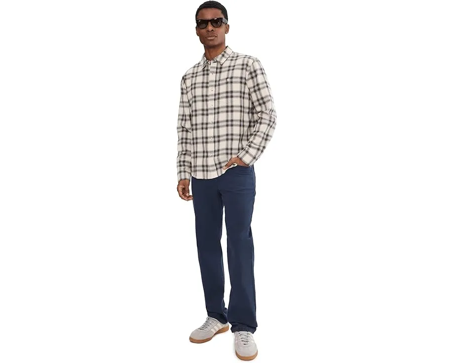 Рубашка Liverpool Los Angeles с длинным рукавом и фигурной кокеткой на пуговицах