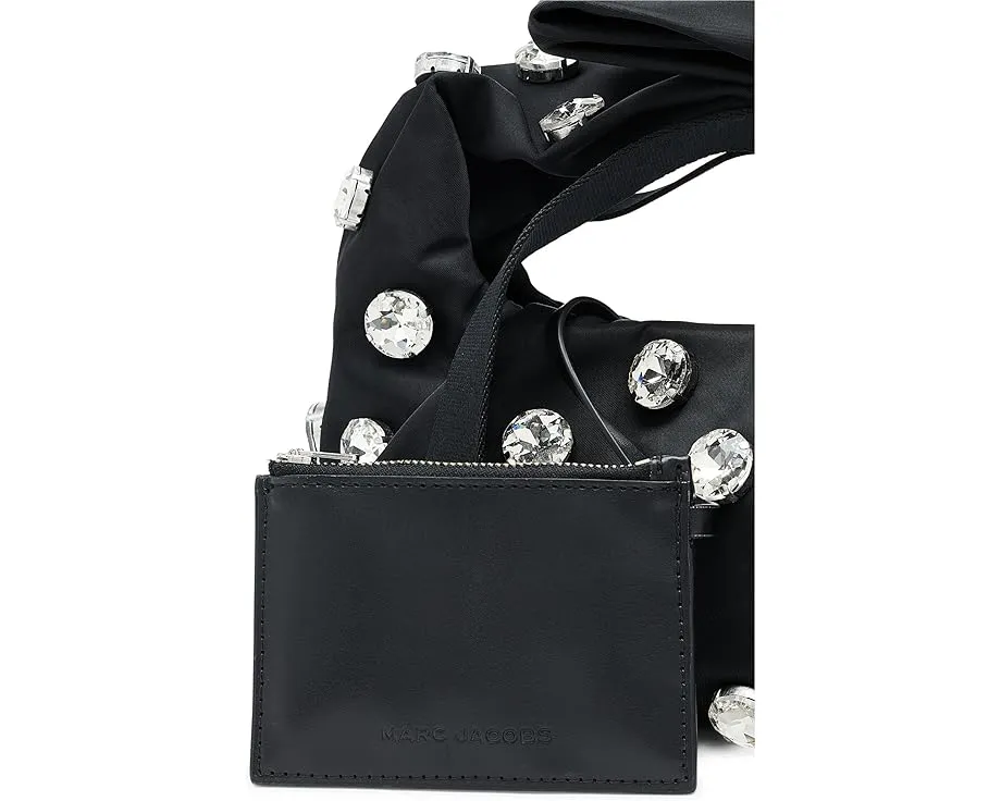 Мини-сумка Marc Jacobs The Gem Nylon Bow с бантом и съемным мешочком