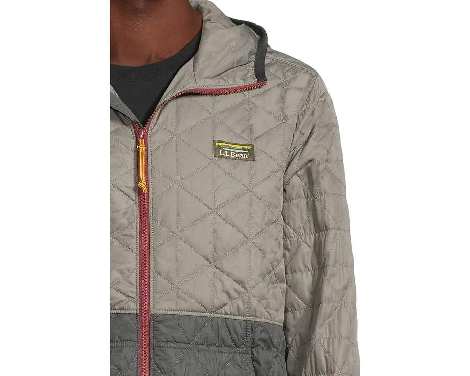 Куртка L.L.Bean Katahdin Insulated Hoodie Colorblock с утеплителем PrimaLoft