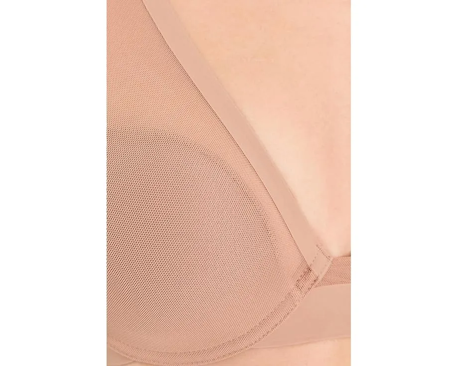 Natori True Zen Plunge T-Shirt Bra бюстгальтер с сеткой