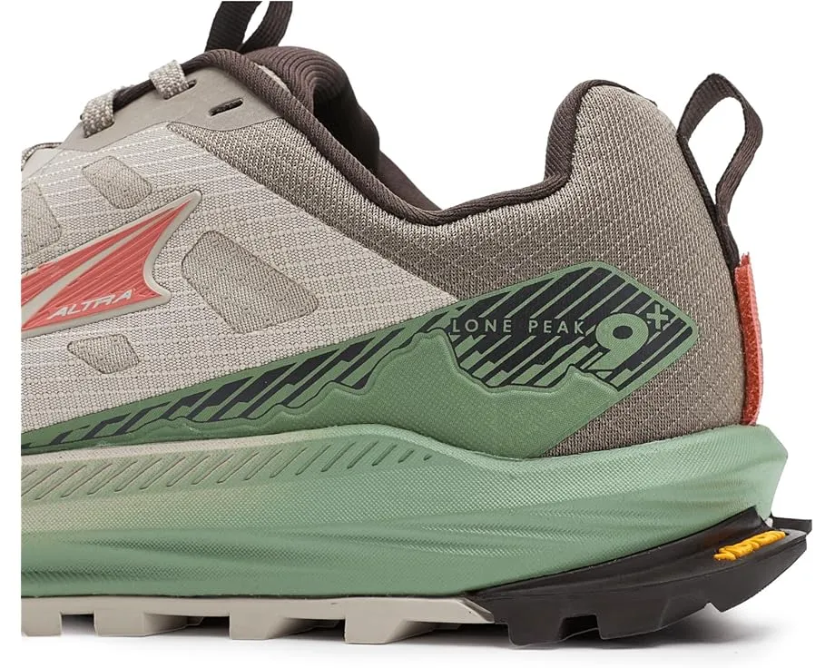 Трейловые кроссовки Altra Lone Peak 9+ с подошвой Vibram Megagrip