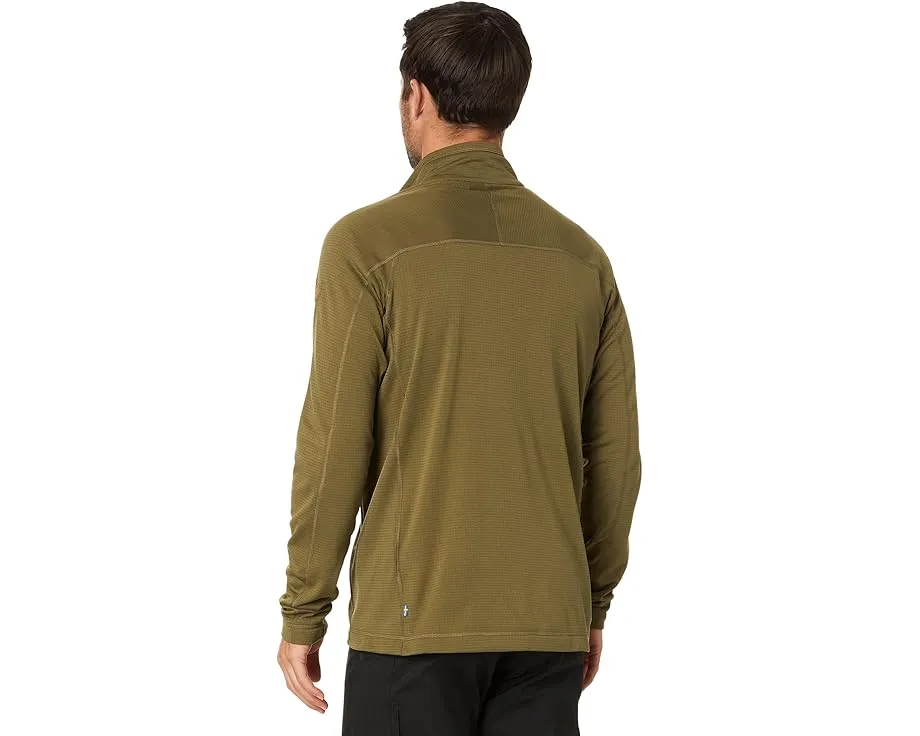 Fjällräven куртка Abisko Lite Fleece из полиэстера с карманами на молнии