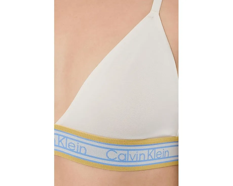 Бюстгальтер Calvin Klein Icon Cotton Modal Stripe Triangle с хлопковым модалом