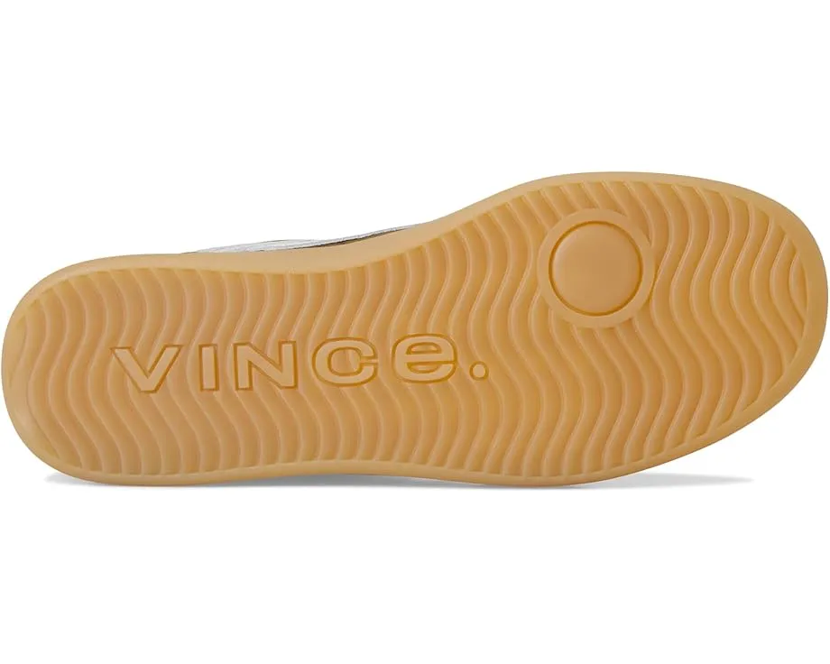 Кроссовки Vince Oasis-W из мягкой кожи и замши с волнообразным дизайном