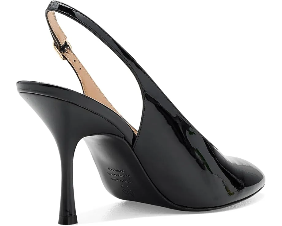 Туфли Stuart Weitzman Madison Slingback 85 на шпильке с острым носком и ремешком