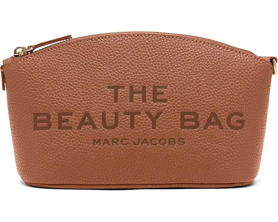 Косметичка Marc Jacobs The Leather Beauty Bag из кожи на молнии