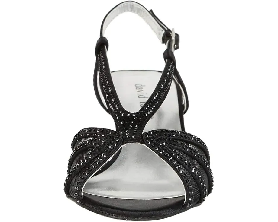 Босоножки Refined с ремешком на щиколотке и стразами David Tate