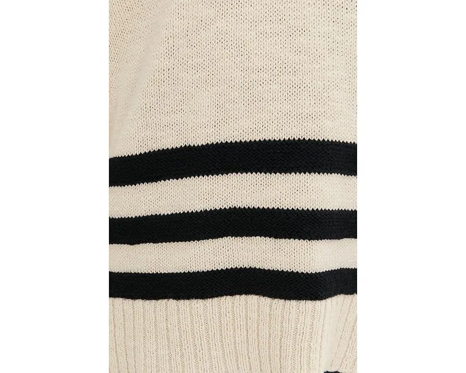 Классический вязаный свитер Sanctuary с V-образным вырезом из хлопка