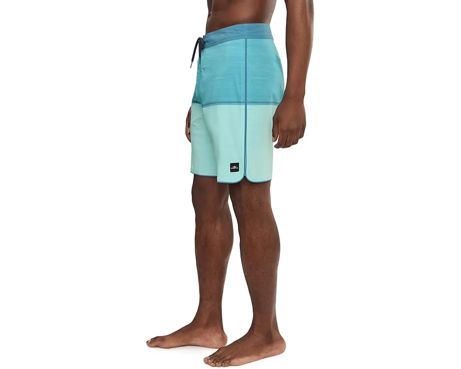 Плавки O'Neill Hyperfreak Mysto Block Scallop 19 дюймов (48.26 см) с технологией быстрой сушки