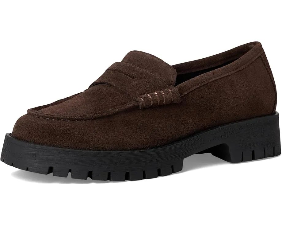 Лоферы Steve Madden Langsten из мягкой замши на устойчивом каблуке