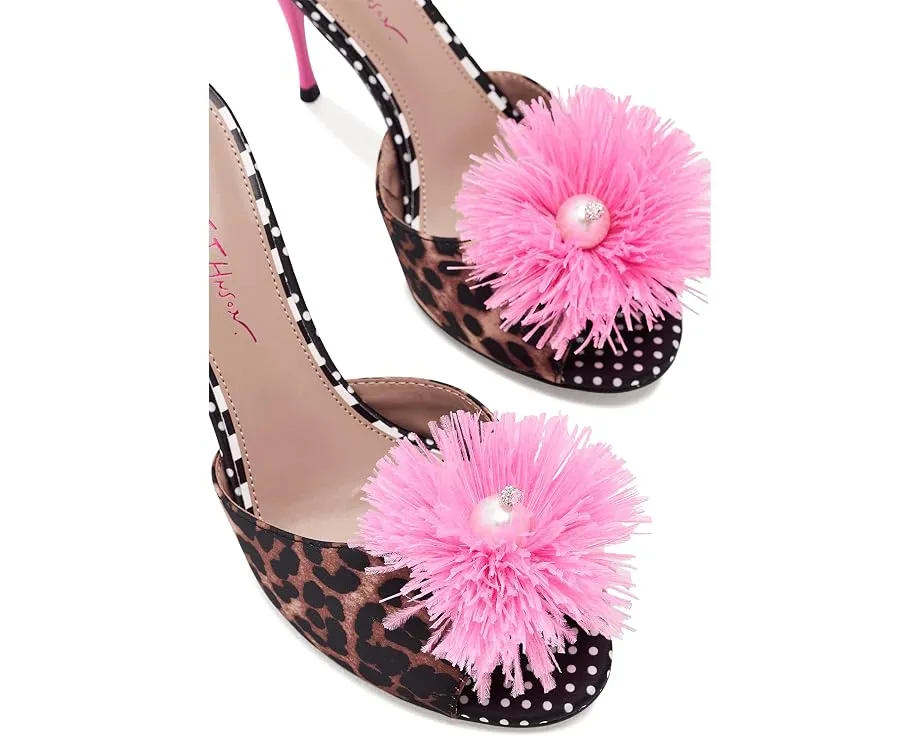 Blue by Betsey Johnson Туфли Avery с каблуком и помпонами