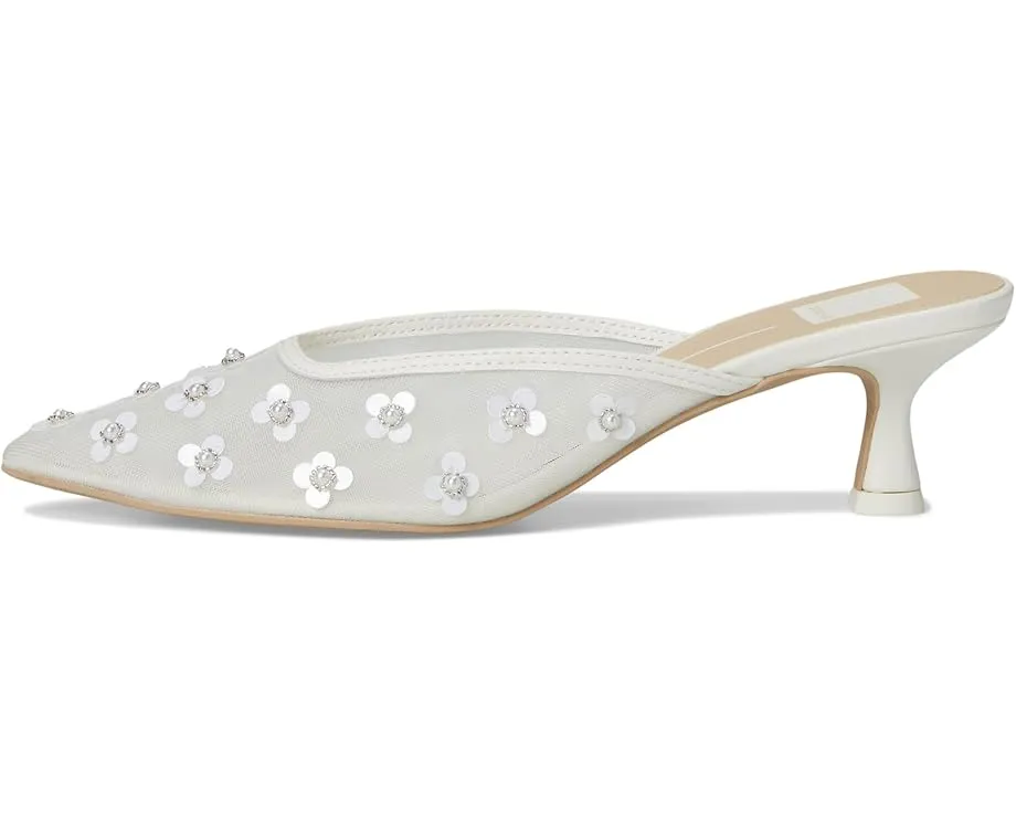 Туфли Clara Pearl с острым носком и декором из жемчуга