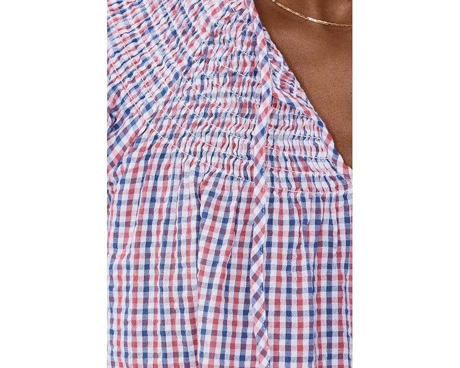 Топ Devin Top с V-образным вырезом Vineyard Vines с завязками