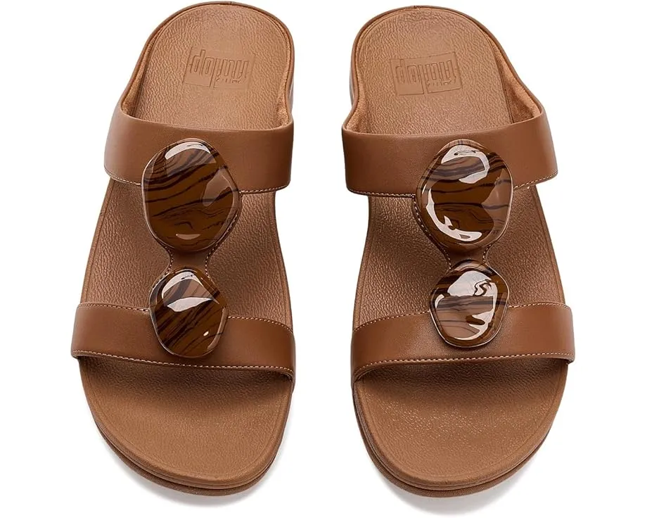 FitFlop Сланцы Fino с H-образным ремешком и мраморным камнем